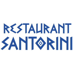 Restaurant Santorini logo.